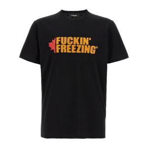 디스퀘어드2 쿨 핏 코튼 크루넥 티셔츠 S74GD1450D20020 900