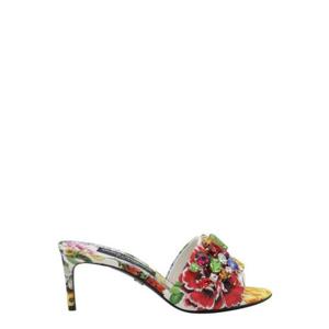 돌체앤가바나 플로럴 장식 슬립온 뮬 CR1744A6L95 HA5KU TP936124587