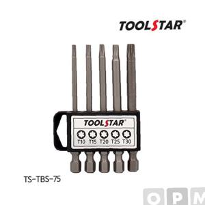 툴스타 별비트세트 TS-TBS-75 드라이버비트 별 비트