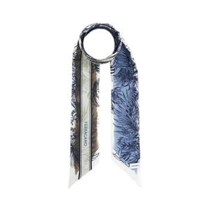 페라가모 실크 스카프 블루 321131-785720