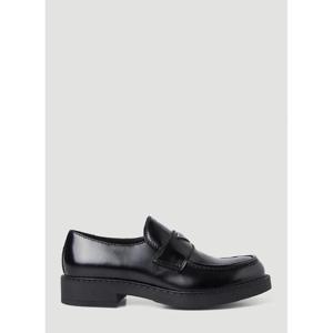 25 FW 프라다 남성 초콜릿 로퍼 pra0147083blk