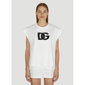 25 FW 돌체앤가바나 여성 DG Logo T Shirt dol0247147wht
