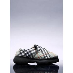 25 FW 버버리 남성 체크 나일론 혼방 필로우 뮬  bur0157026san