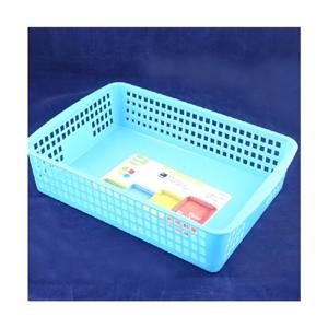 원라이프 파스텔 사각 바스켓 3호 2EA 플라스틱바구니 플라스틱소쿠리 다용도바구니 소쿠리 다용도소쿠리