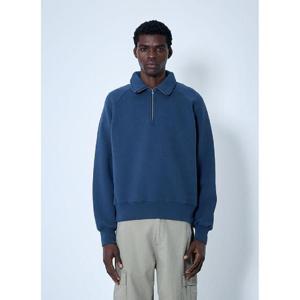 25 FW 스투시 남성 스탠드 칼라 맨투맨  sts0160014blu