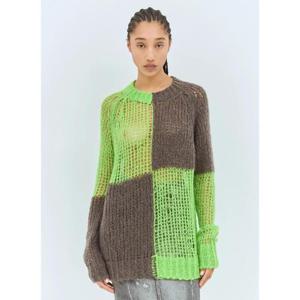 25 FW 아크네 여성 루즈 니트 스웨터 acn0258003grn