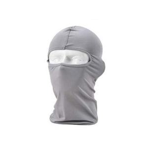 방한마스크 연회색 다용도 전면마스크 오토바이 안면