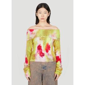 25 FW 아크네 여성 퍼지 니트 스웨터 acn0254010grn