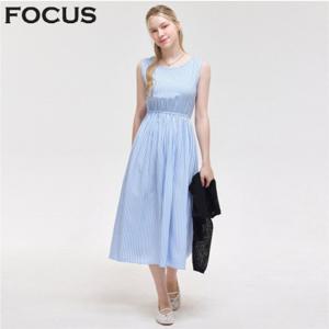 썸머 스트라이프 밴딩 원피스_VFI5M1OP3651