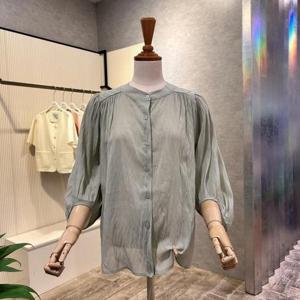 [ab.f.z]AOZ3HB70H_나그랑 셔링 소매 블라우스