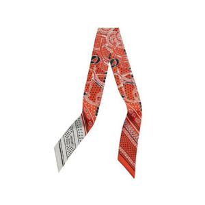 에르메스 에페론 오르 반다나 트윌리 베흐미용 그리 뻬를르 블랑 H062978S05