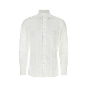 제냐 버튼업 커브드 헴 셔츠 CT10319MS0BA G TP934668424