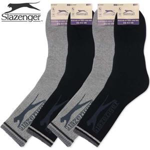 스포츠양말 슬레진저 남자 로고 장목 이중바닥 5켤레