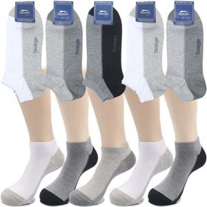 양말 남성 슬레진저 겹바닥 무지 발목 10켤레