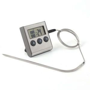 와이어심부온도계 쿠킹잇 타이머 고기온도계 스테이크 조리 탐침온도계