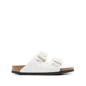 버켄스탁 Arizona shearling lined leather sandals 1026193