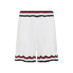 카사블랑카 셰브론 크로셰 반바지 MPF25KW1010 01WHITE TP944854507