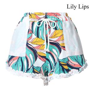 [릴리립스]바캉스 트로피칼 프릴 숏 팬츠 (YL7PT001)