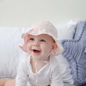 자수 리본 아동 모자 204148 신생아모자 유아모자 아기모자 모자 예쁜모자 귀여운모자 신생아벙거지모자 아기벙거지모자 유아벙거지모자 벙거지모자