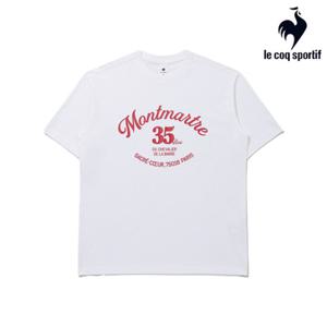 [르꼬끄] 유니 헤리티지 루즈핏 반팔티 QQ323LRS81_OWT