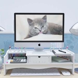 책상 데스크 정리 함 모니터 받침 대 선반 오거나이저