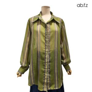 [에이비에프지]컬러플 써머 롱 긴팔 남방 APZ3ZB31H