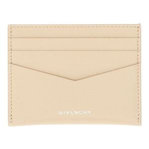 지방시 베이지 텍스처드 가죽 카드 지갑 BK6099K1T4 299