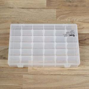반투명 플라스틱 수납 멀티박스 36칸 다용도보관함