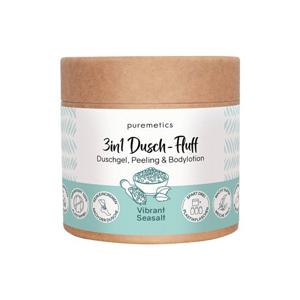 퓨어메틱스 샤워 플러프 3in1 바이브런트 씨솔트 스크럽 250g