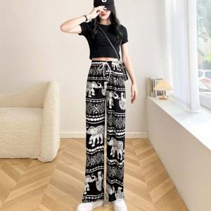 F006668_패턴 아이스통바지 고무줄바지