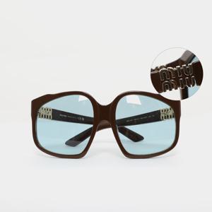 미우미우 MIU MIU로고 여성 선글라스 0MU A07S 24D20R