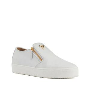 쥬세페자노티 지퍼 디테일 레더 슬립온 RU50007004