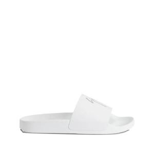 쥬세페자노티 브렛 로고 프린트 레더 샌들 RU50038H04