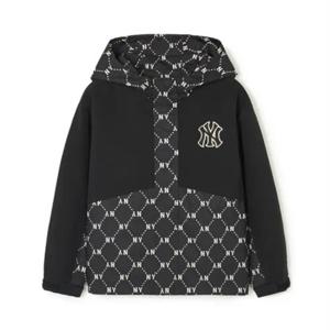 MLB키즈바람막이 NQK 7AWJMD241-50BKS 다이아 모노그램 방풍자켓