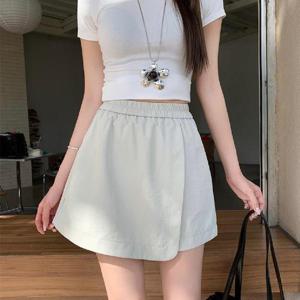 랩스커트 밴딩 치마 반바지 LL-B117