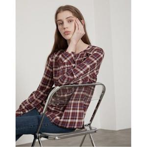 [데일리스트]프릴카라 단추 블라우스___MDBNLYF7311