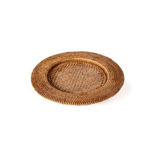 미얀마 천연 라탄 언더플레이트 미디움 M NO_BK017