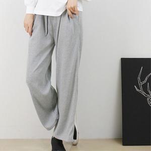 여성 와이드핏 스포츠 패션 트레이닝웨어 바지 그레이 와이드 통큰 통넓은 운동복 요가복 헬스복 트레이닝복 운동 요가 헬스 트레이닝 웨어 이지 데일리