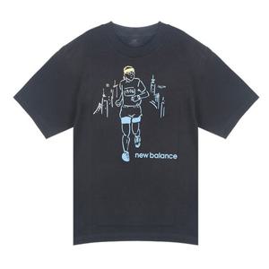 [뉴발란스]뉴발란스 UNI 러너 그래픽 반팔티 NBNEFCOG53-19 티셔