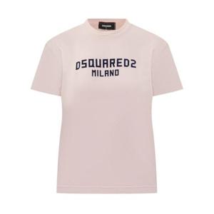 디스퀘어드2 반팔 티셔츠 S75GD0471D20020 973 PASTEL PINK