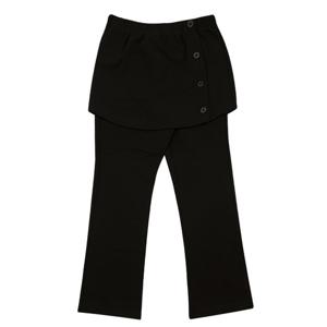 [블루테일]블랙 스커트 레이어드 팬츠AZG2PT05BK