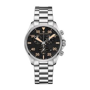 해밀턴 남성 메탈 시계 카키 에비에이션 H76722131