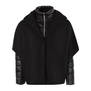 에르노 블랙 레이어드 패딩 재킷 PI00154DR 333729300