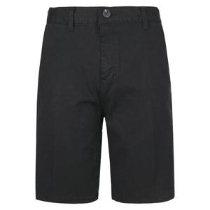 남자 여름 뒷밴딩 스판 코튼 반바지 NE-PTH-Q018-검정