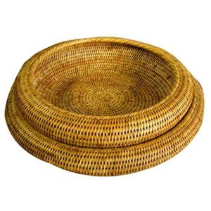 라탄 바구니 라탄 딥라운드 바스켓