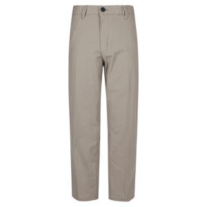 남자 여름 베이직 테이퍼드 스판 린넨 팬츠 NE-PTS-Q024-모카