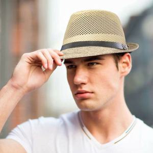 썬캡 전체메쉬 특수망사 중절모 페도라 / 봄 여름 올메쉬