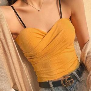 [잇백잇슈]캡내장꼬임나시 스타일리시 트렌디 예쁜 데일리 여성