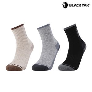 블랙야크 쿠션 등산양말 스포츠 러닝 중목 국내산 알파인울크루삭스B 2BYSCXU917