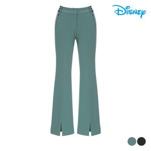 [디즈니골프]여성 사이드밴딩 슬릿 부츠컷 긴바지 팬츠 DM3LPA002